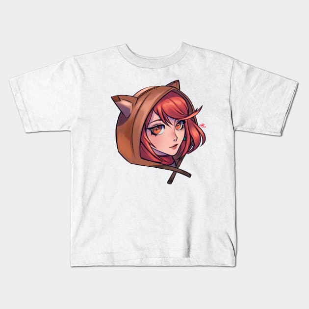 Hoodie Pyra Kids T-Shirt by alinalal